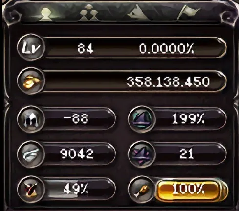 Status UI Underweight